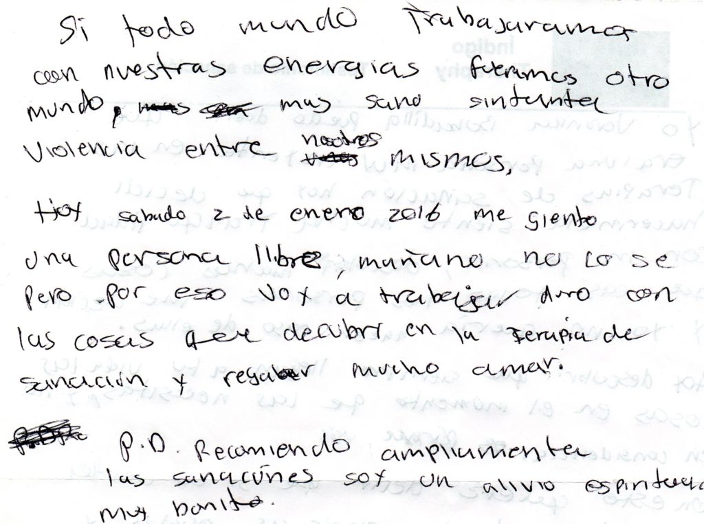 Testimonio 2 enero 2016