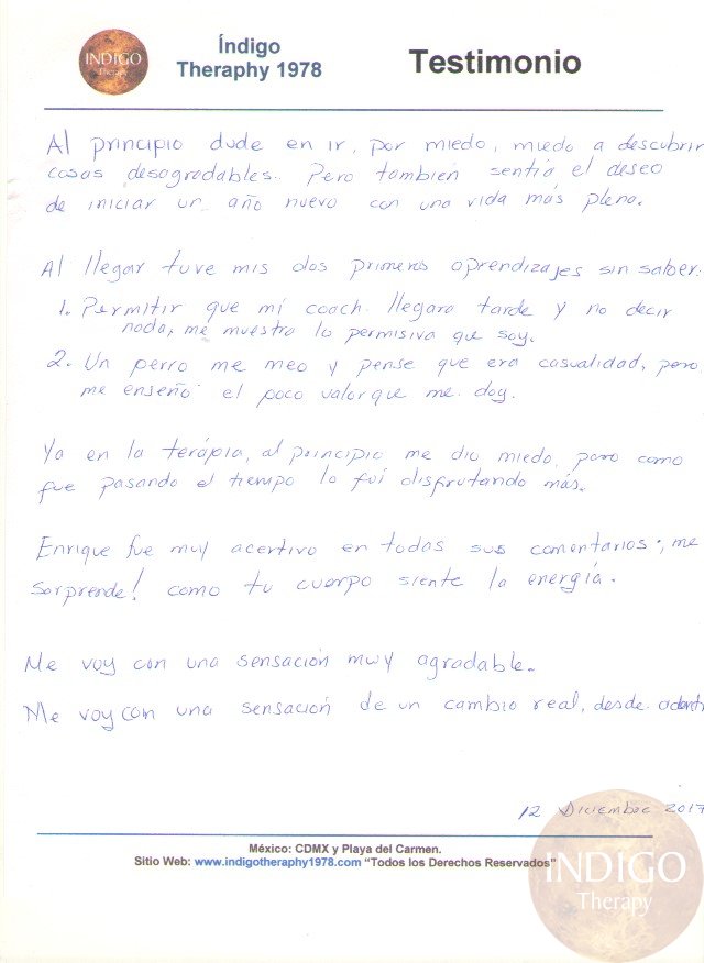 Testimonio 12 Diciembre 2017